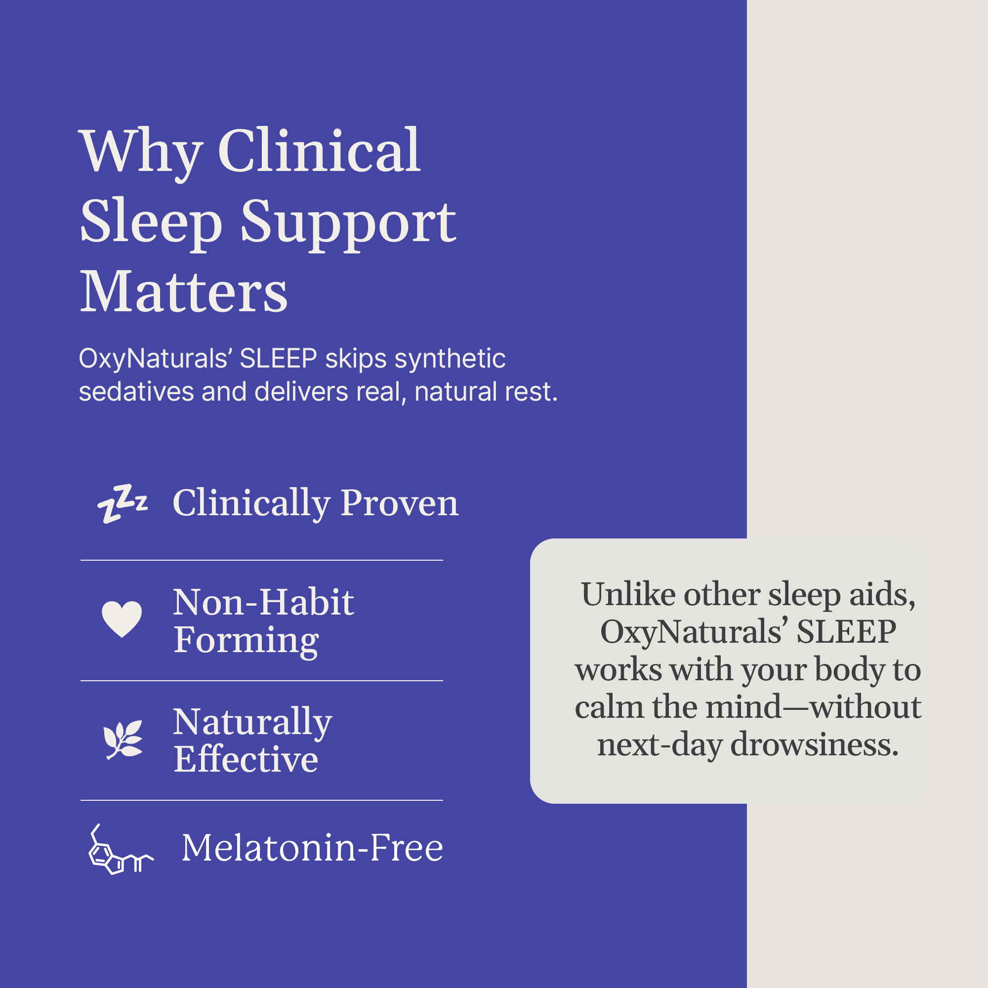 SLEEP Without Melatonin